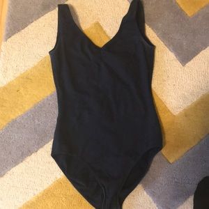Navy Ballet leotard